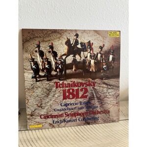 Tchaikovsky 1812 Overture Capriccio Kunzel Telarc DG-10041 Stereo/Imported Press